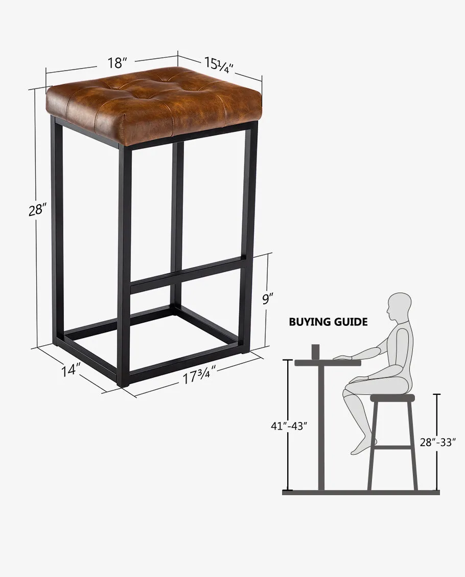 24"/28" Willamette Valley Counter Bar Stools Set of 2