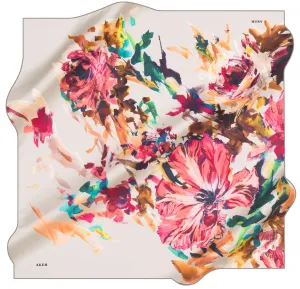 Aker Leah Floral Silk Scarf No.31