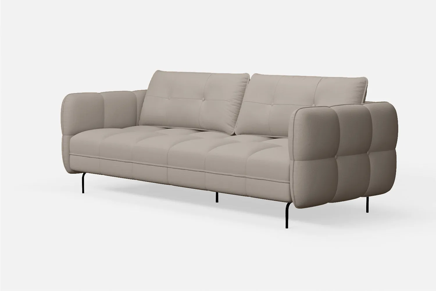 Anzio 3 Seater Sofa Sand Leather