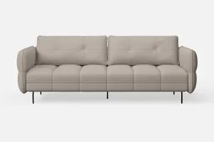 Anzio 3 Seater Sofa Sand Leather