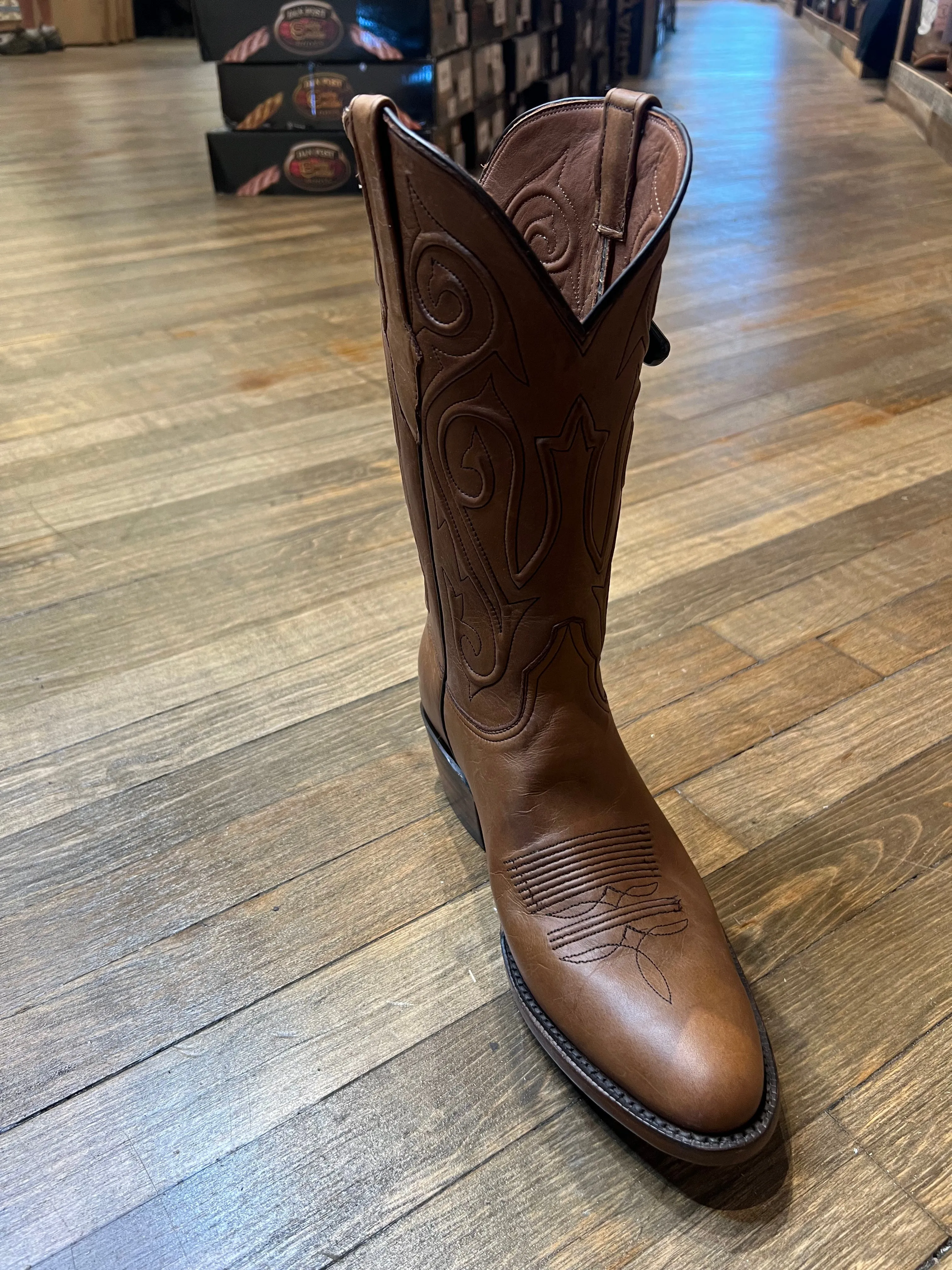 Black Jack Burnished Peanut Boots