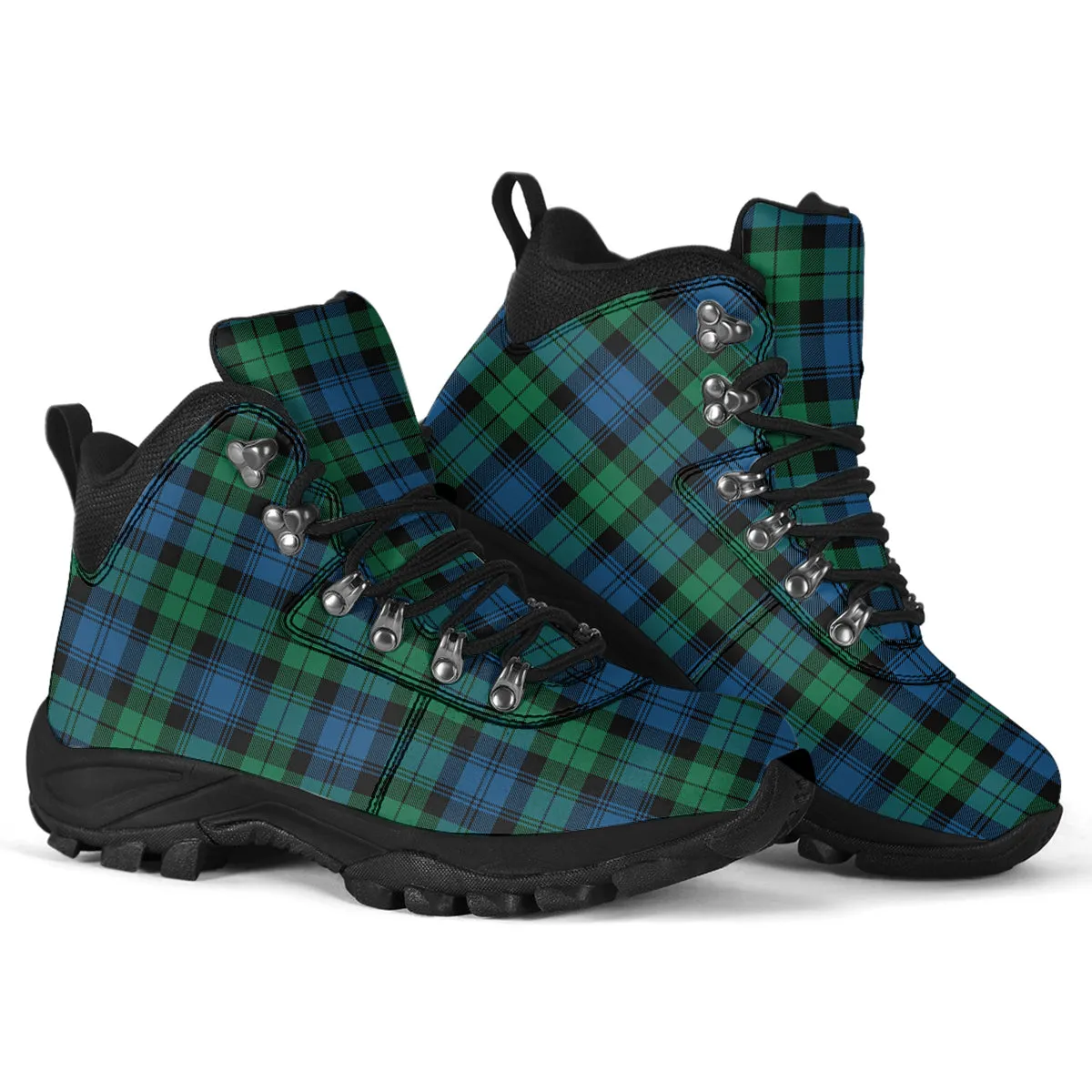 Black Watch Ancient Tartan Alpine Boots