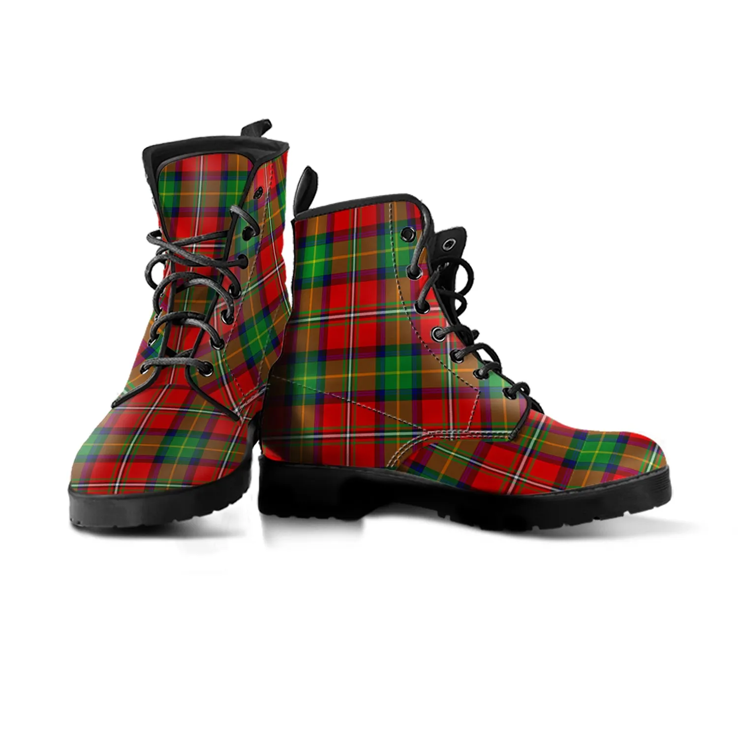 Boyd Tartan Leather Boots