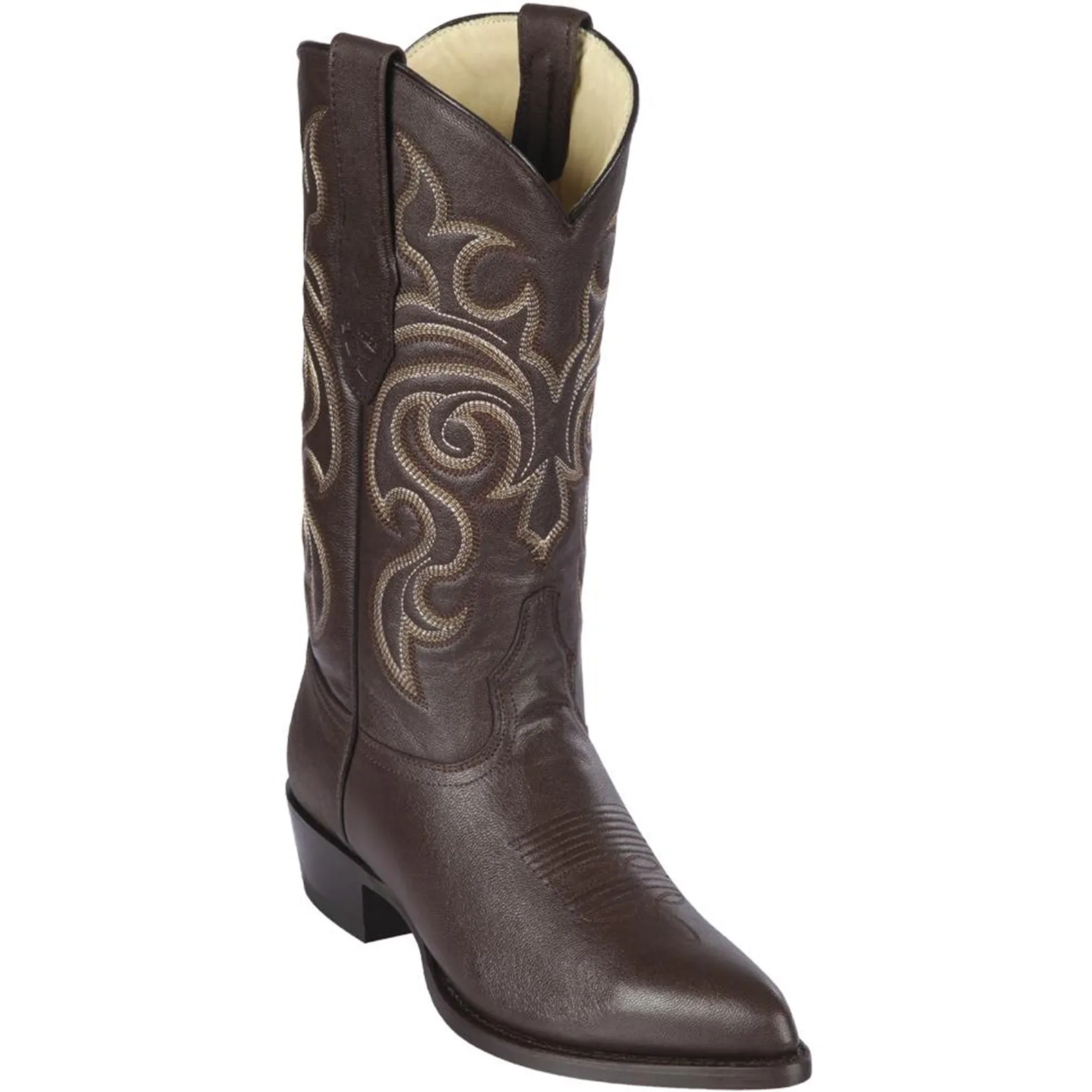 Brown Cowboy Boots J-Toe