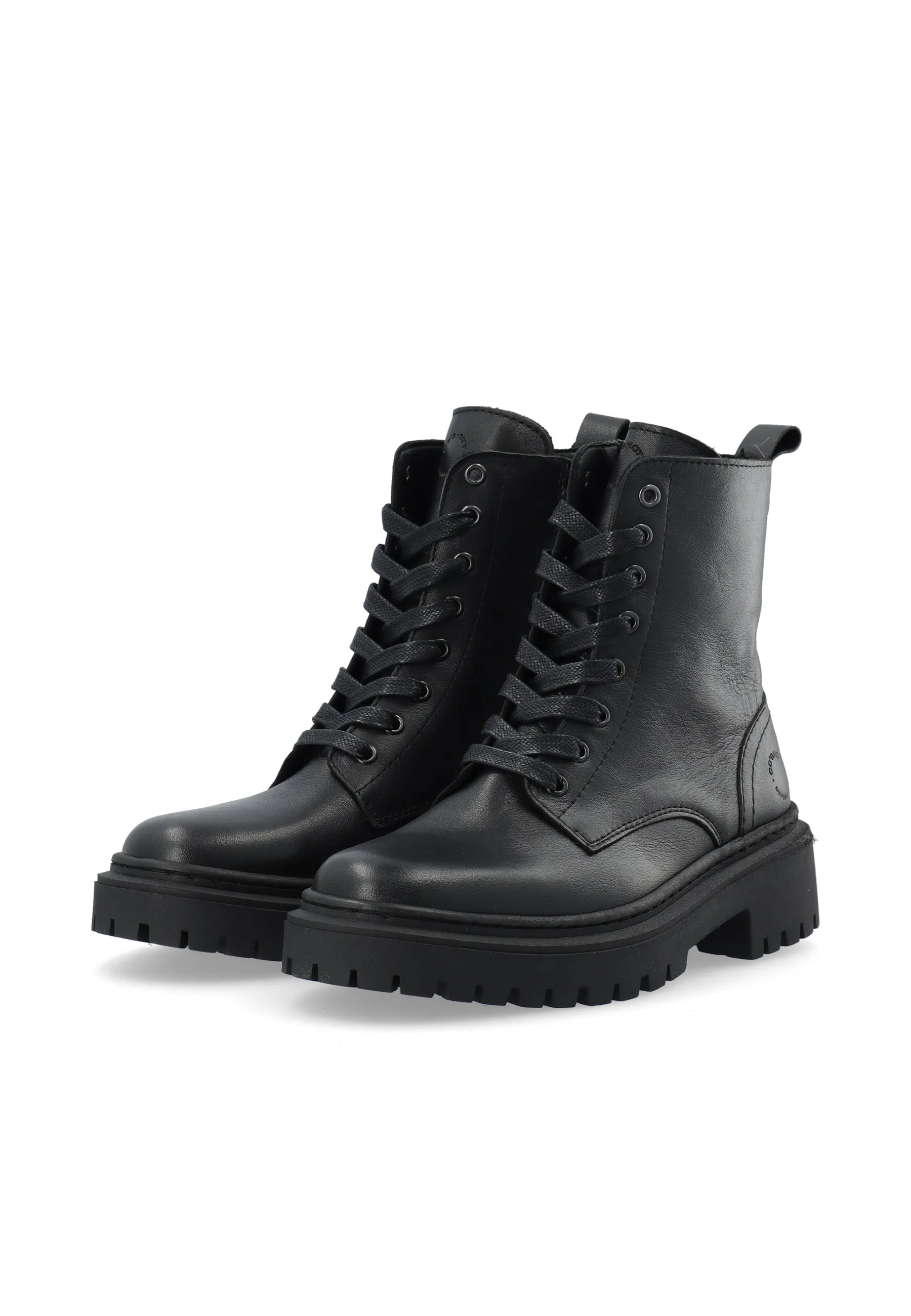 CASLEA Lace Boot Leather