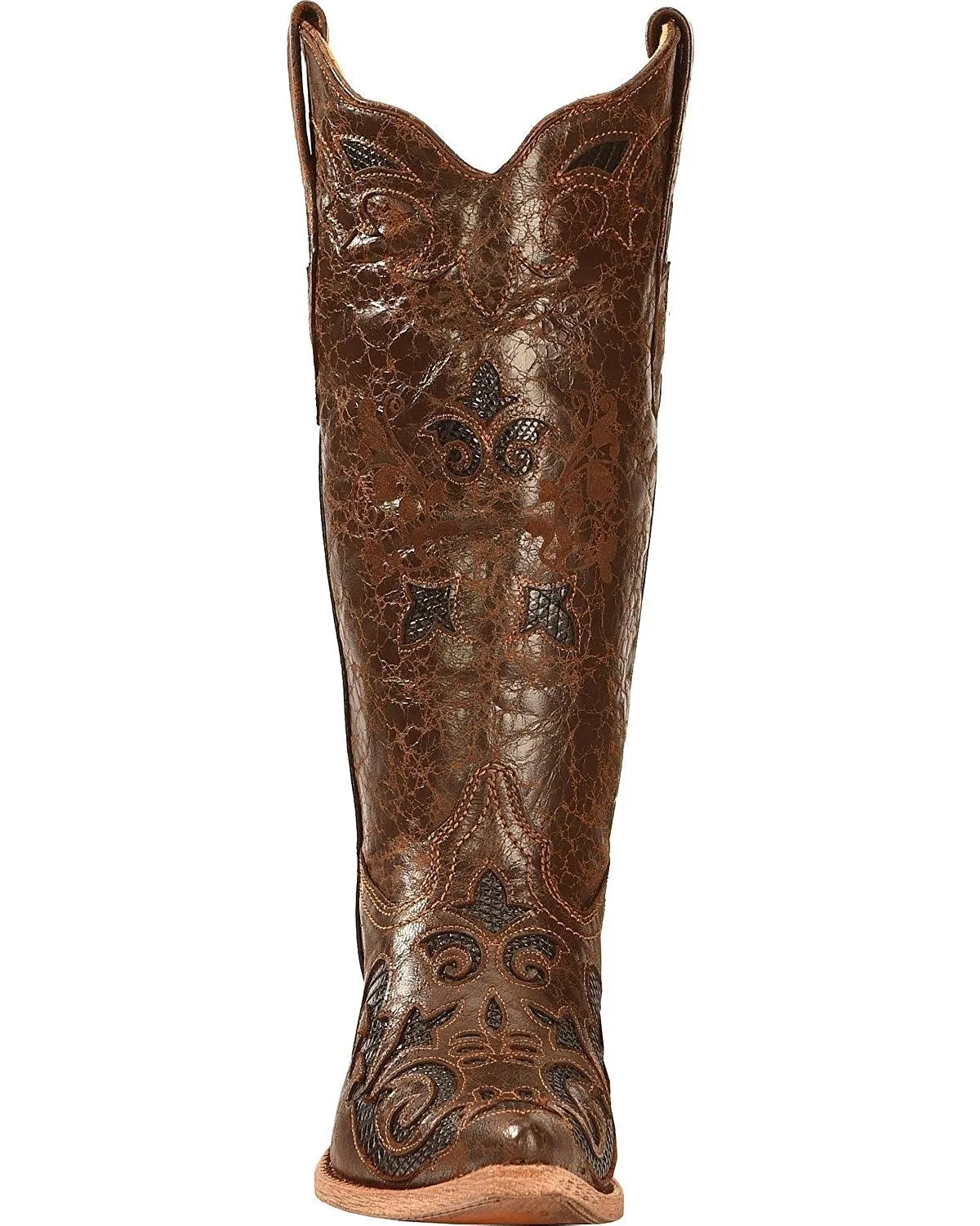 Corral Women's Lizard Inlay Cowgirl Boot - C2118