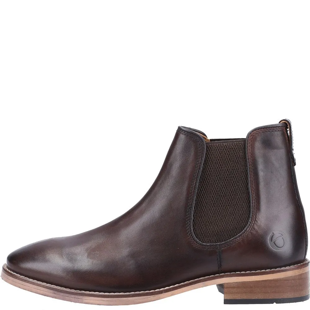 Corsham Chelsea Boots Dark Brown