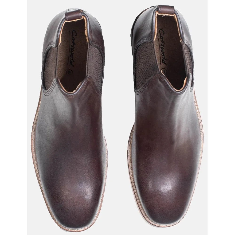 Corsham Chelsea Boots Dark Brown