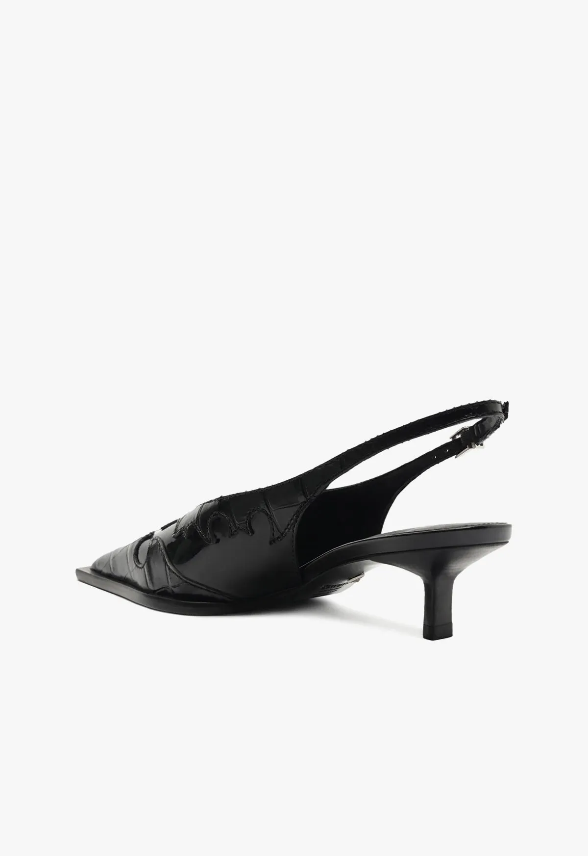 Daria Sling Patent Leather Pump