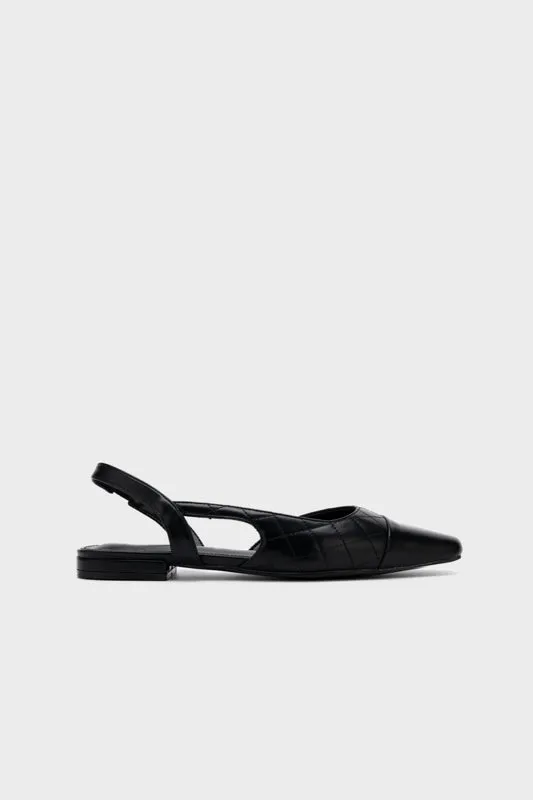 DUO TONE SLINGBACK LOW HEEL