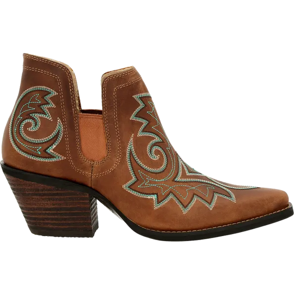 Durango Crush | Western Fashion Bootie | Golden Brown