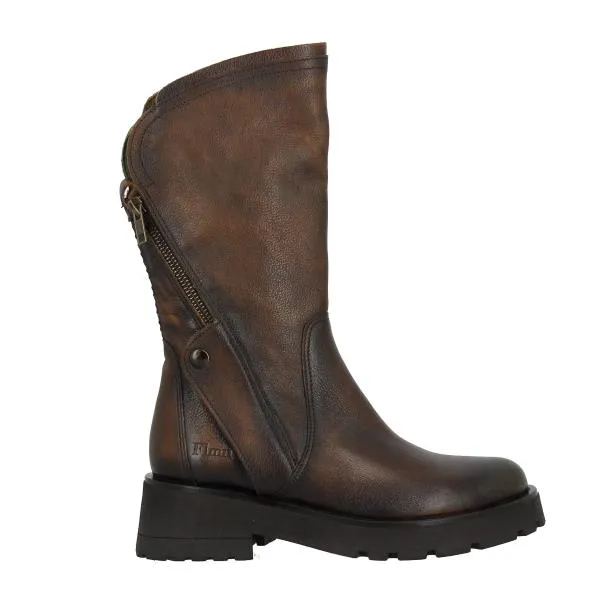 Felmini D236 Bronze Mid Calf Boot