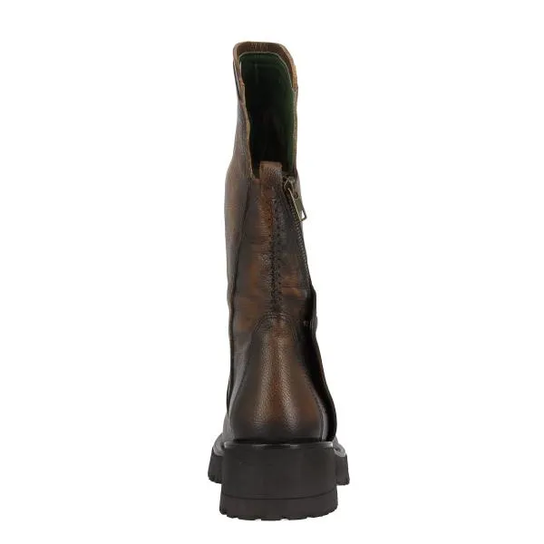 Felmini D236 Bronze Mid Calf Boot