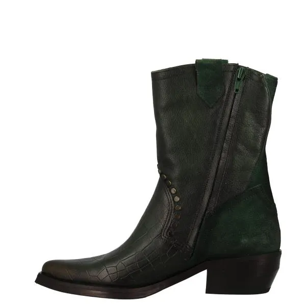 Felmini D268 Green Ankle Boot