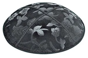 Flowers Embossed Kippah