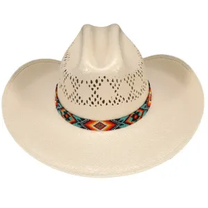 Fort Worth Beaded Hat Bands - Various Aztec Designs