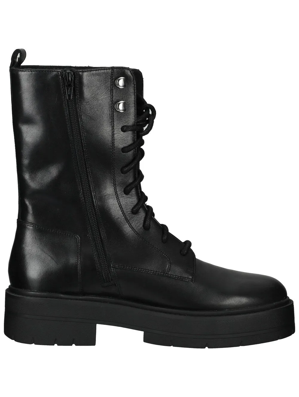 Geox lace-up ankle boots, black