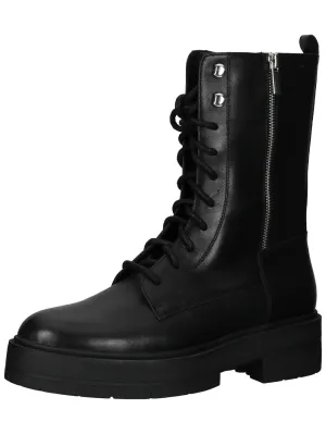 Geox lace-up ankle boots, black