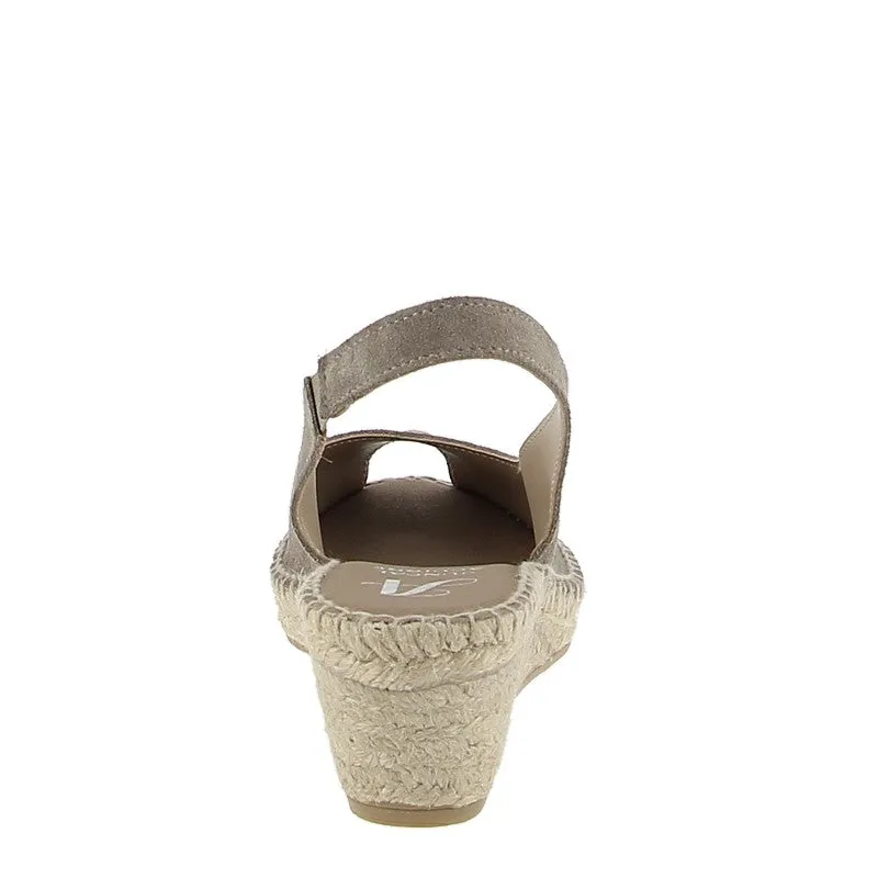 Juncal Aguirre 2236 Taupe Slingback Espadrille