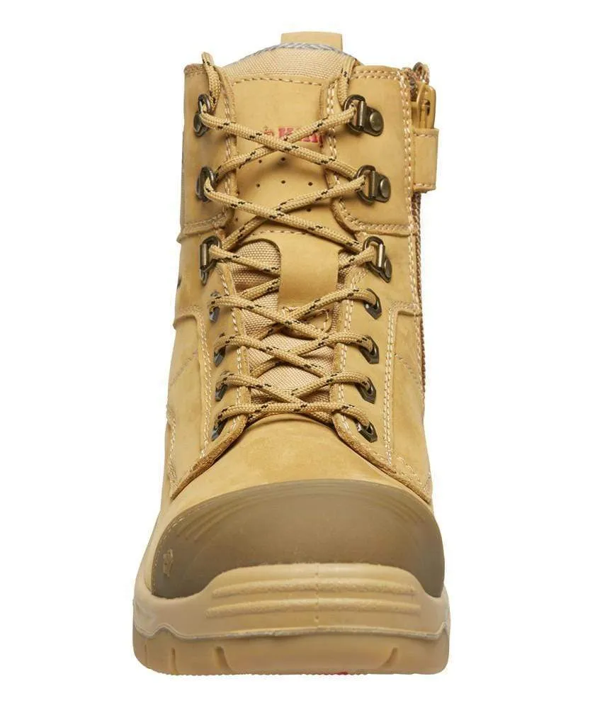 KingGee Phoenix 6CZ EH Side Zip Wheat Work Boot K27980