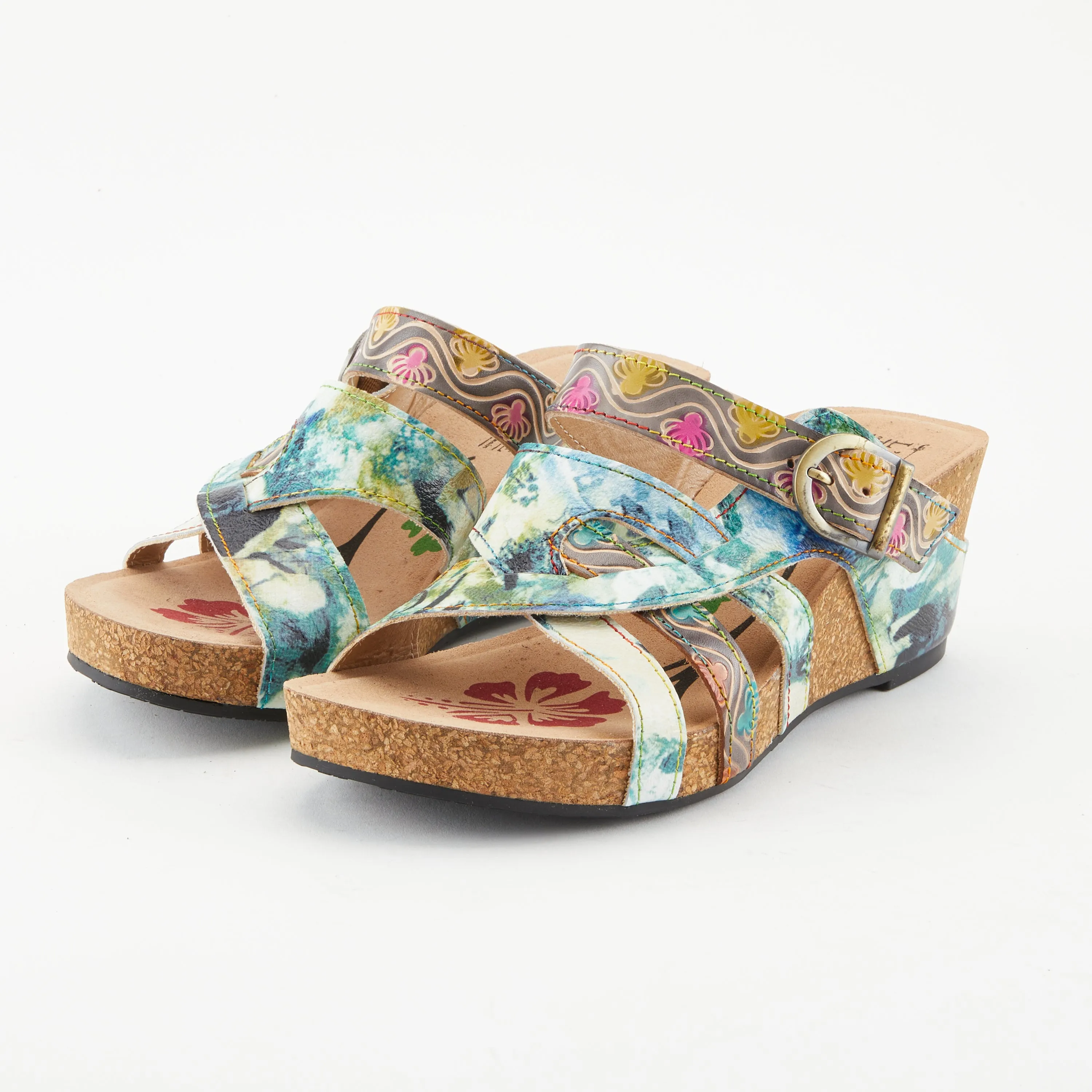 L'ARTISTE BAOCIRE SLIDE SANDALS