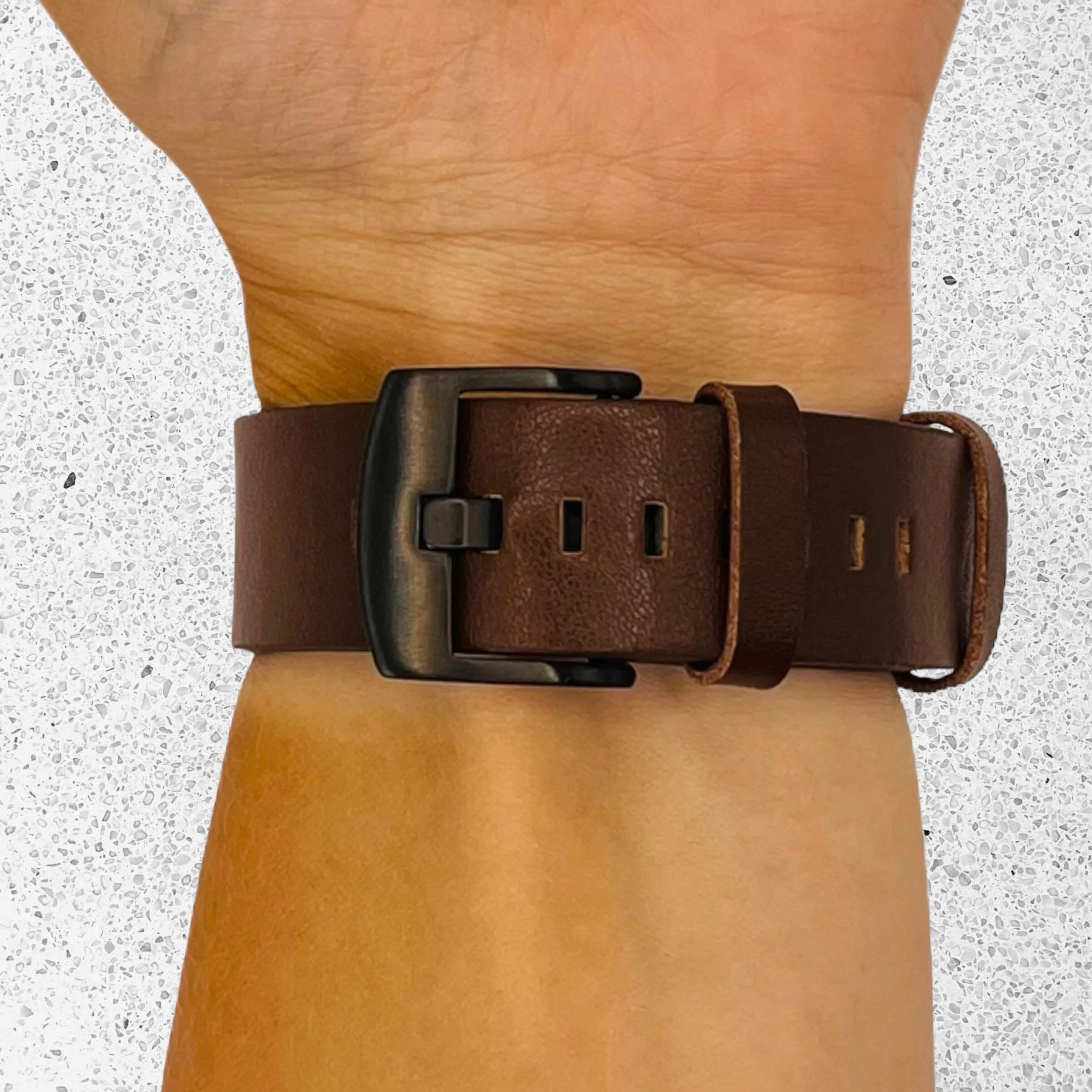 Leather Straps Compatible with the Xiaomi Mi Watch Smartwatch