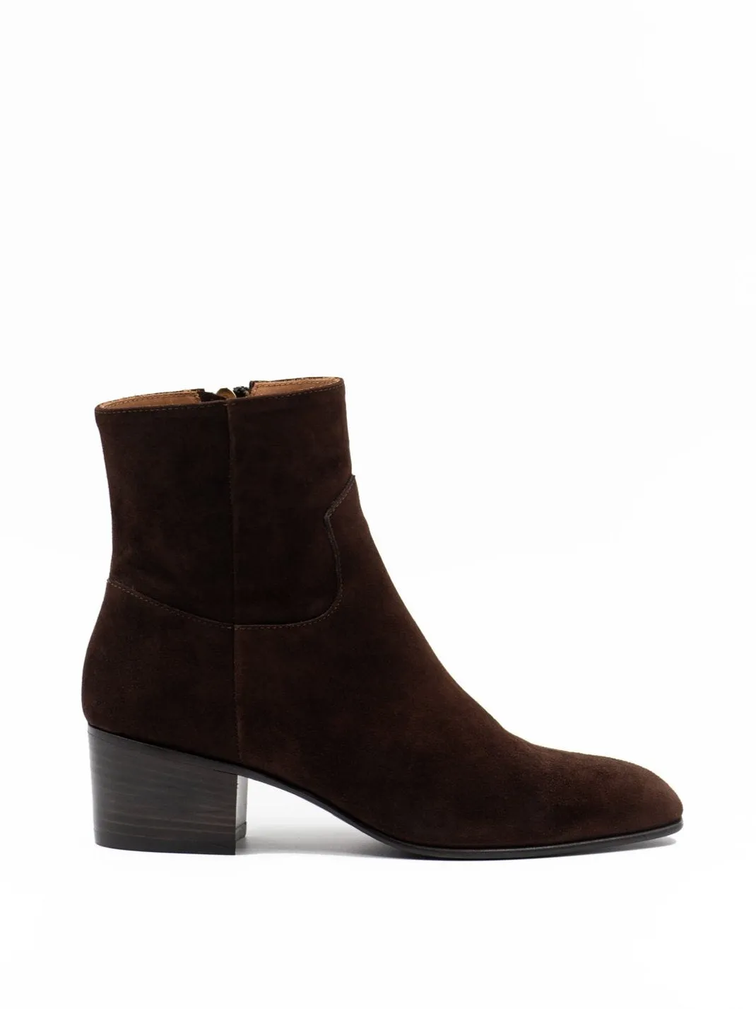 Lyn Ankle Boots in Brown Suede