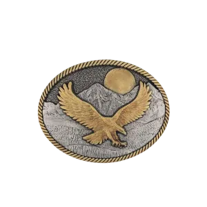 Montana Men's Silversmiths Soaring Eagle Collection Attitude Buckle