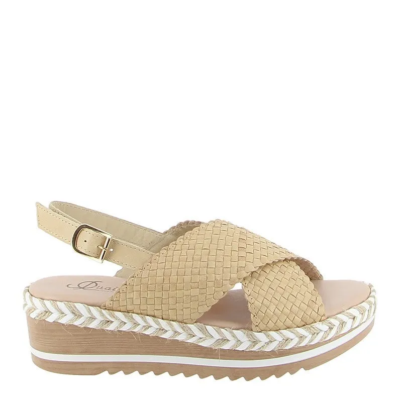 Quait 16258 Beige Slingback Sandal