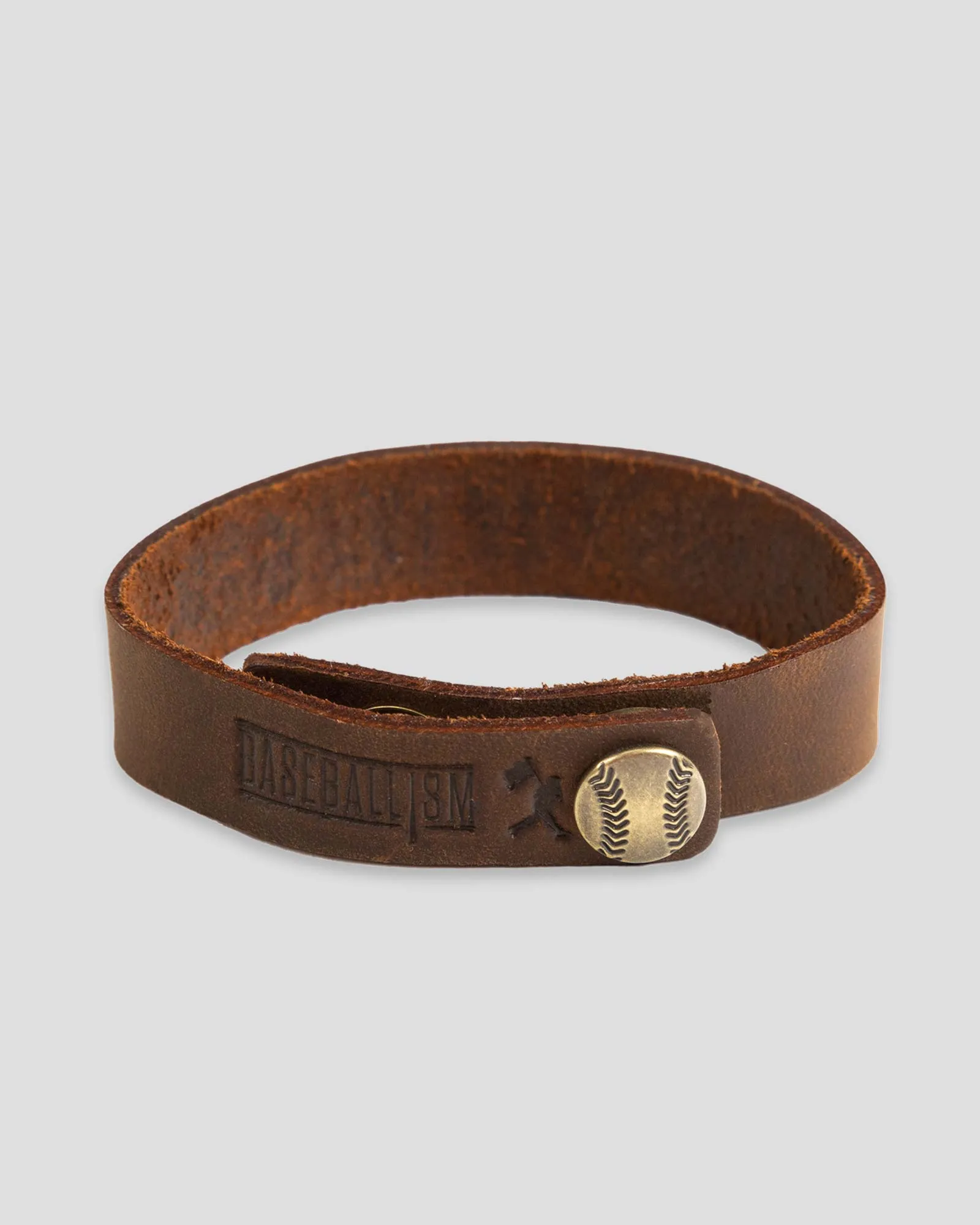 Respect the Game Single Loop Bracelet - Dark Brown