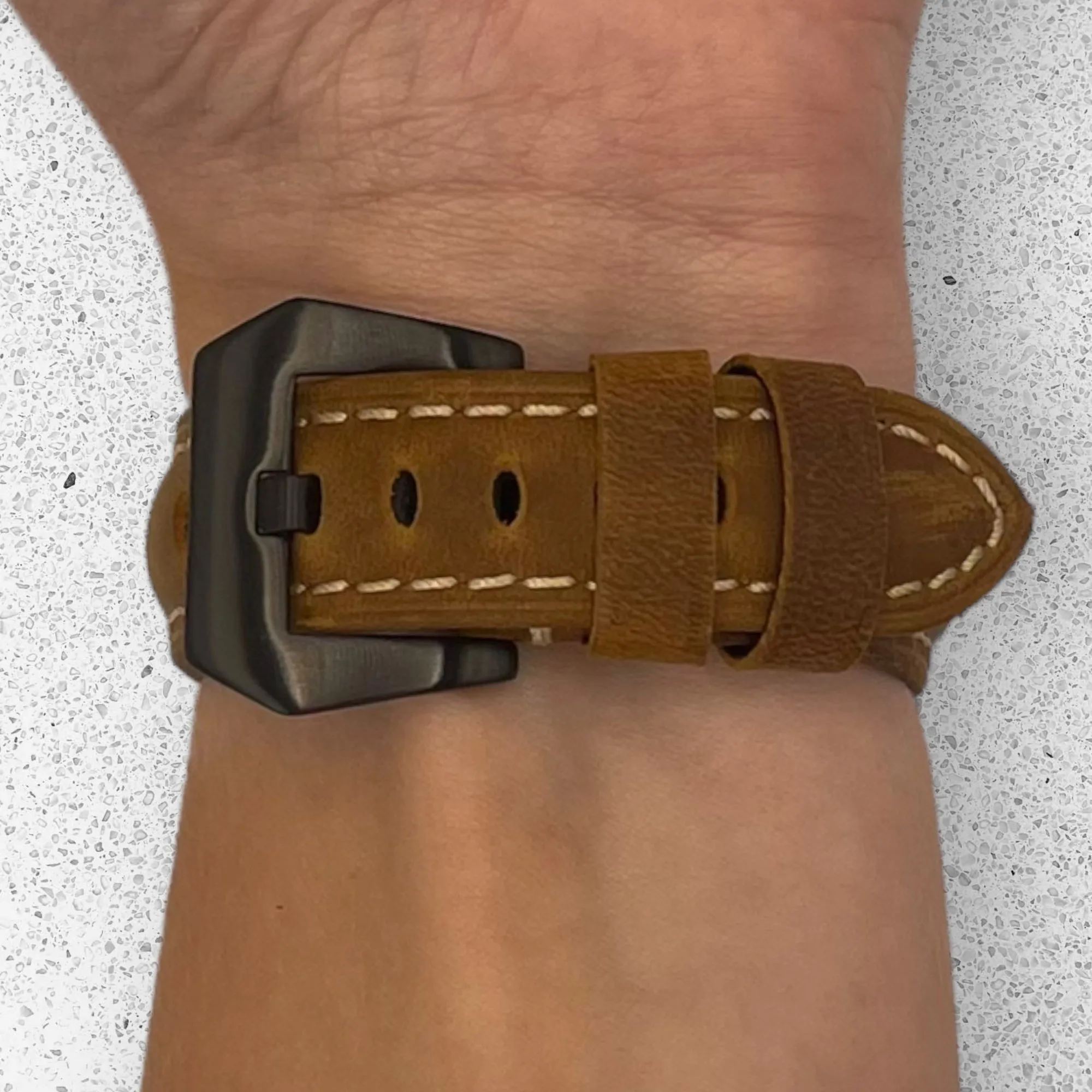 Retro Leather Straps Compatible with the Casio PRG-600