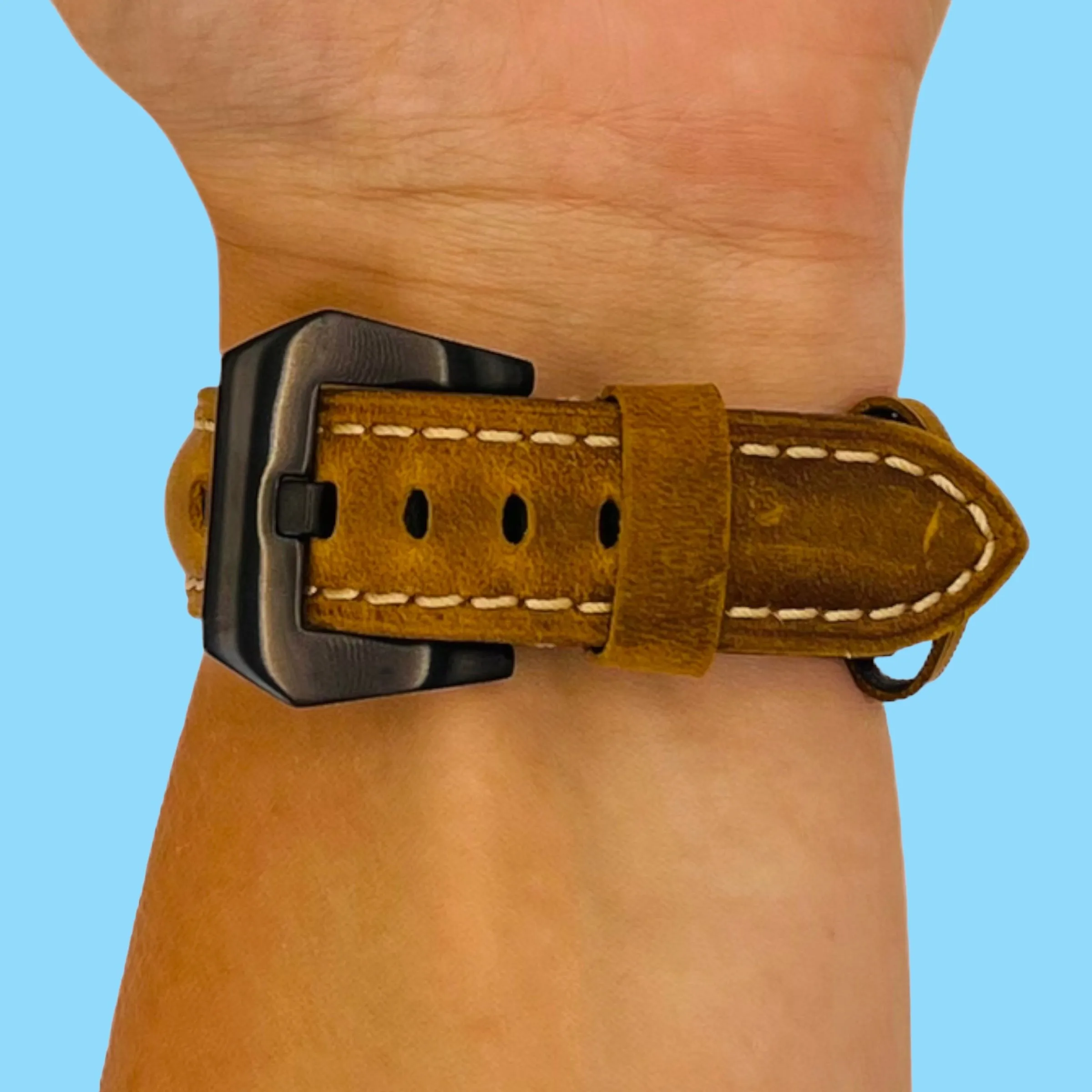 Retro Leather Straps Compatible with the Casio PRG-600