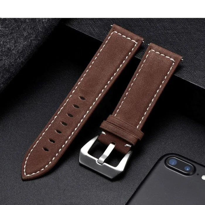 Retro Leather Straps Compatible with the Oppo Watch X