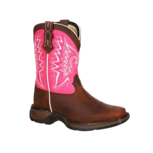 Rocky Lil' Durango Kid's Let Love Fly Western Boot