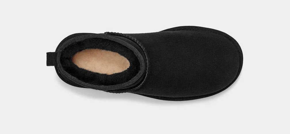 UGG Womens Classic Ultra Mini Black