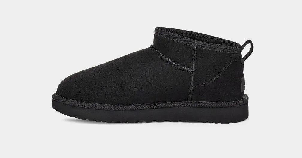 UGG Womens Classic Ultra Mini Black