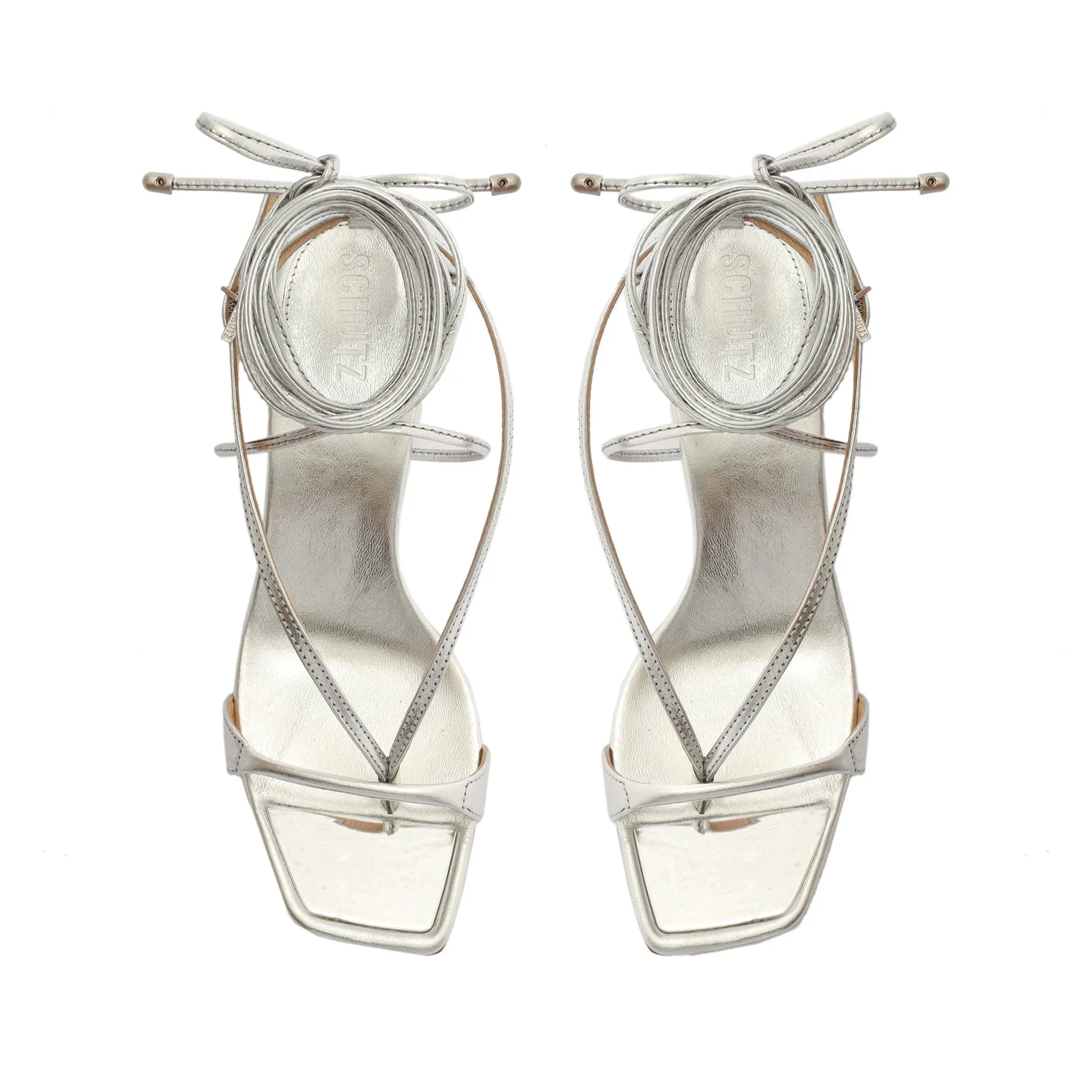 Vikki Lo Metallic Leather Sandal