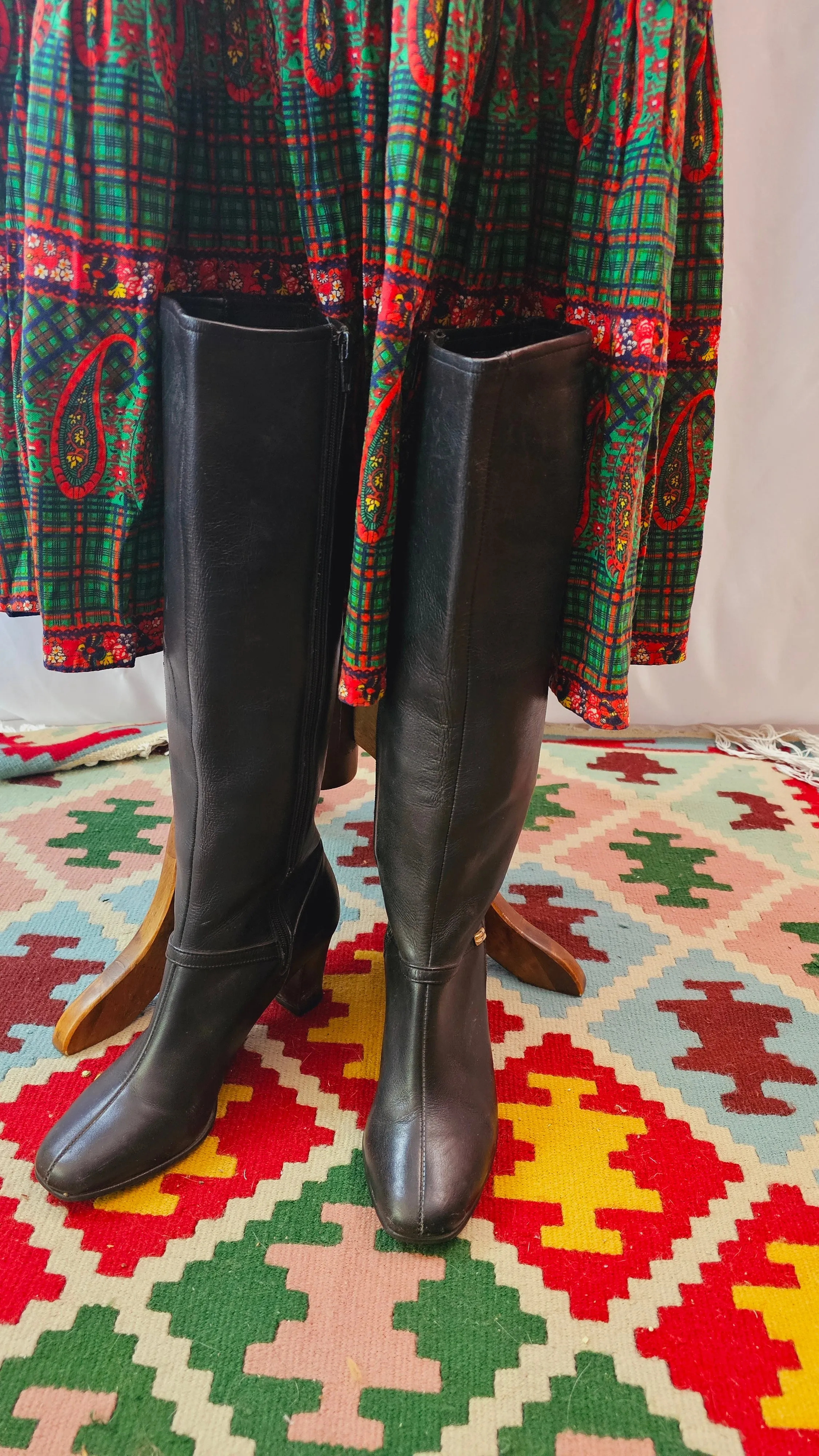 VINTAGE 70S SANDLER BOOTS 8.5