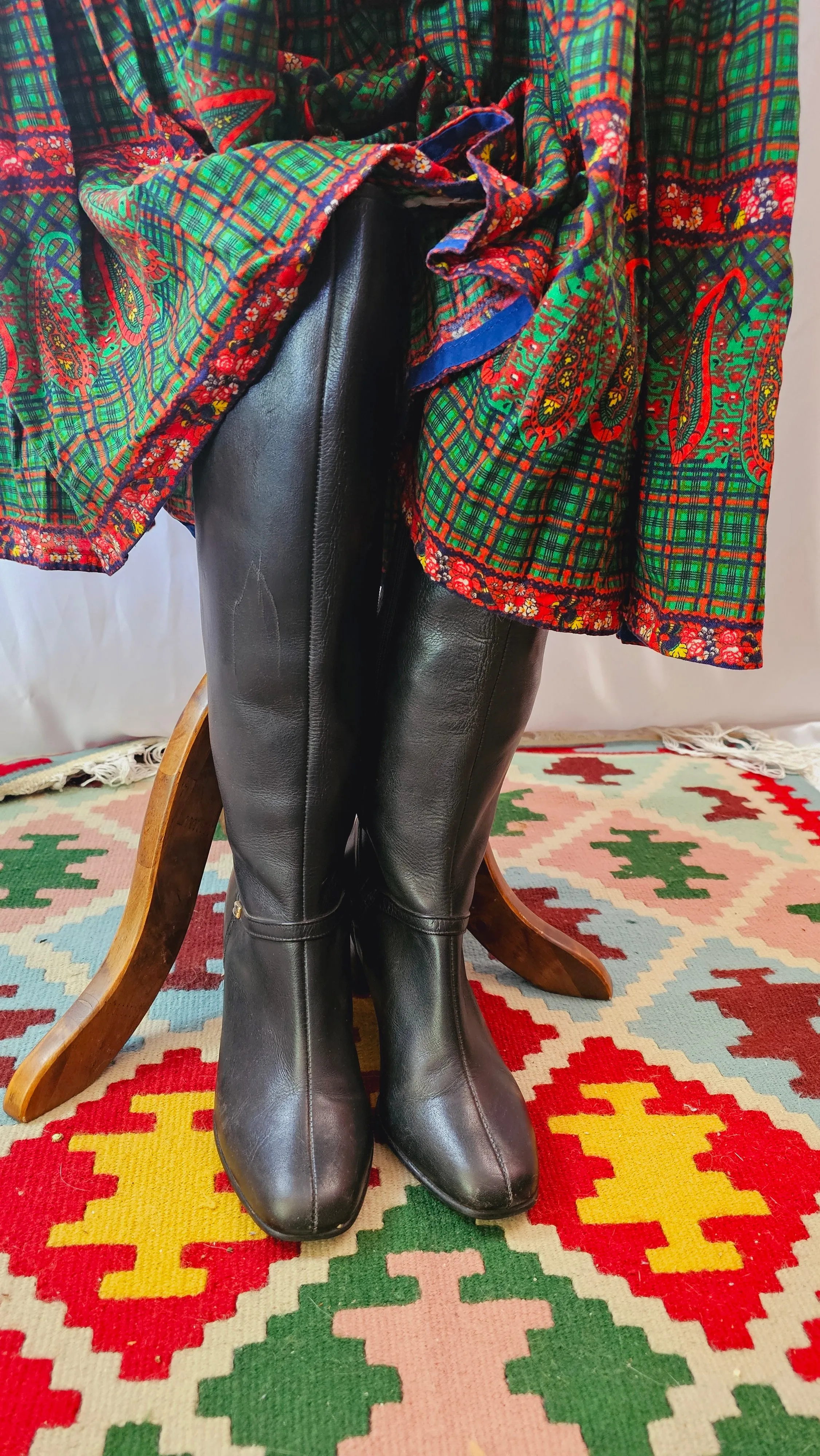 VINTAGE 70S SANDLER BOOTS 8.5