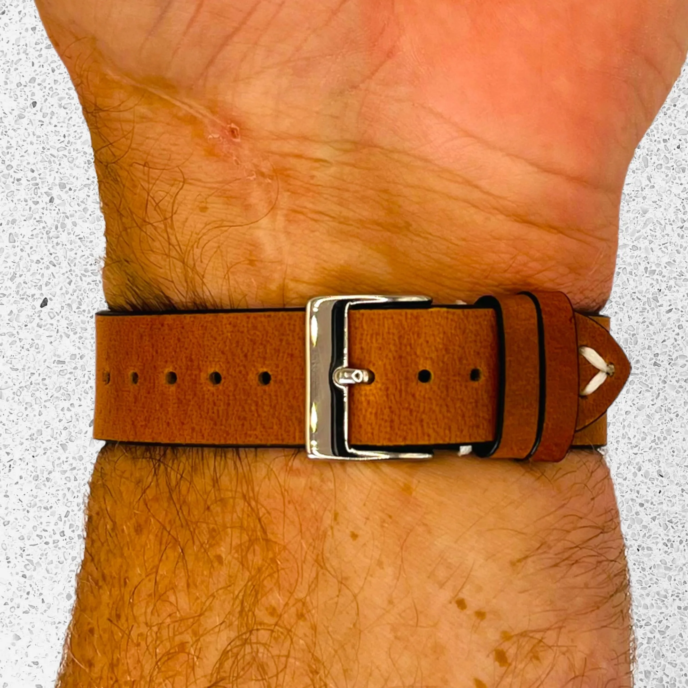 Vintage Oiled Leather Watch Straps Compatible with the Walkabout Watch 2