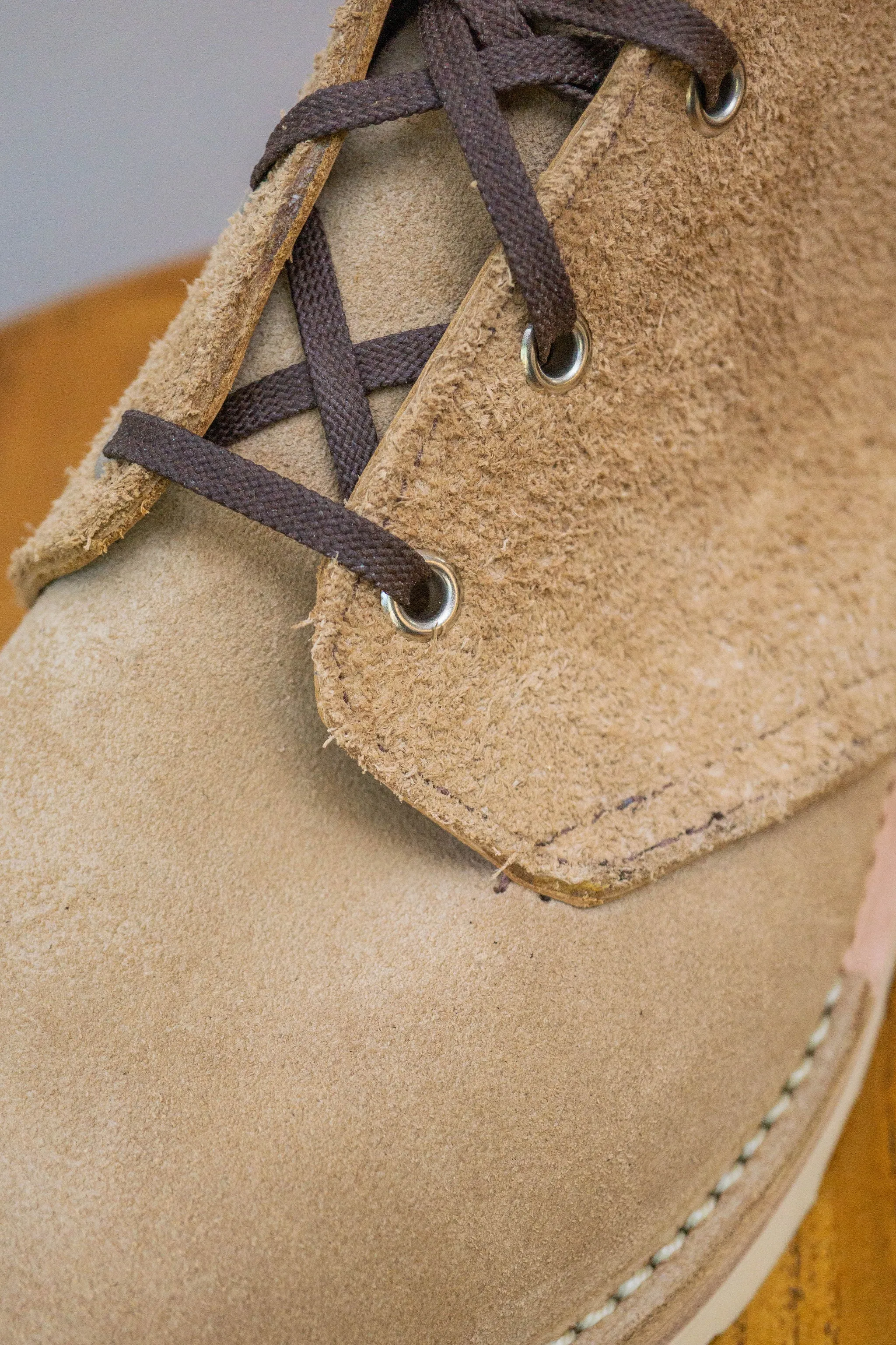 Wesco Boots Chukka - Roughout Burlap