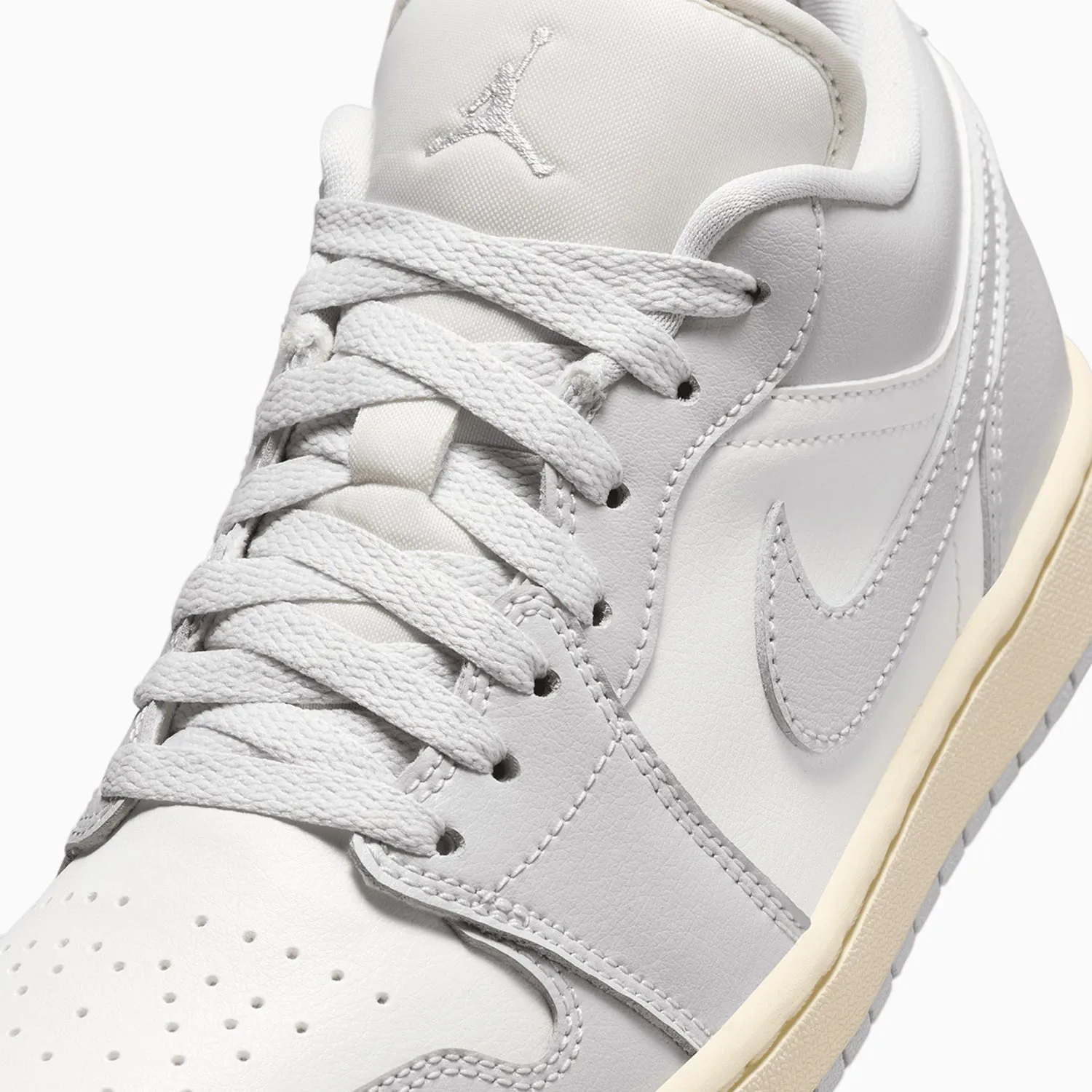 Women's Air Jordan 1 Low "Light Grey Sail"